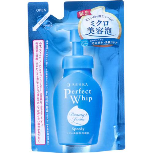 Shiseido Senka Perfect Whip Speedy Foam Face Wash Refill 130ml