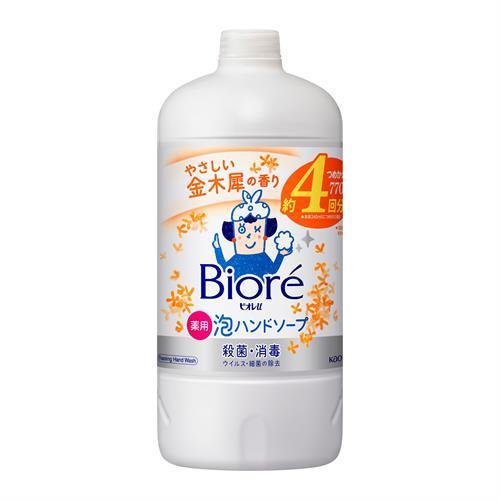 Kao Biore u สบู่เหลวล้างมือโฟมดอกออสมันตัสแบบเติม 770ml