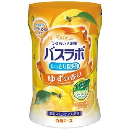 Hakugen Earth HERS Bath Lab Bottle เกลืออาบน้ำบำรุงผิว Yuzu 540g