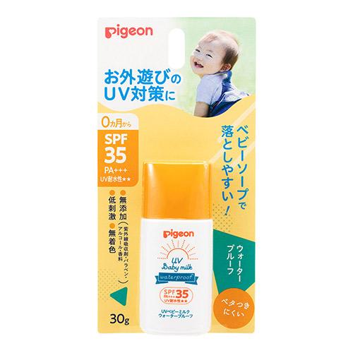 Pigeon UV Baby Milk Waterproof Sunscreen SPF50