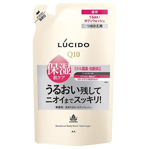 Mandom Lucido Medicated Deodorant Body Wash Moist Refill 380ml
