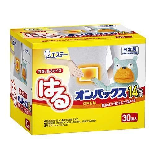 ST Corporation Haru Onpax Adhesive Warm Pack 30 Pieces