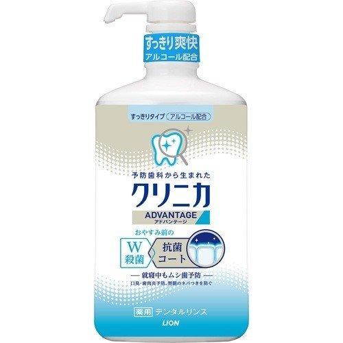 Lion Clinica Advantage น้ำยาบ้วนปาก Clear Type 900ml