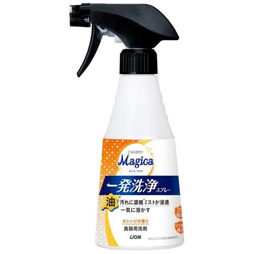 Lion Charmy Magica One Spray Dish Soap Orange Body 300ml