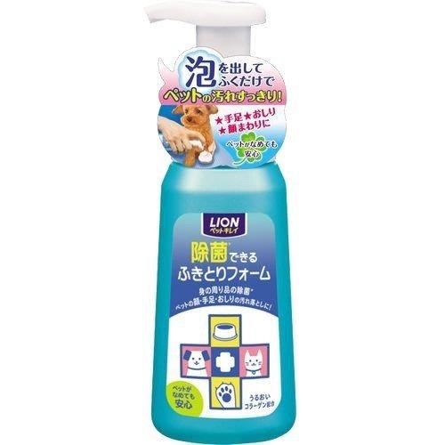 Lion Pet Clean Disinfectant Wipe Foam Body 250ml
