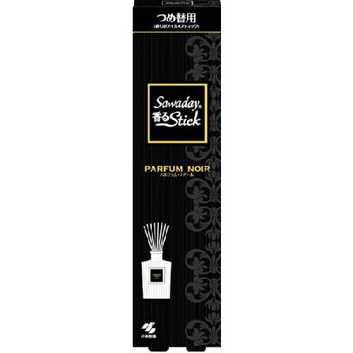 Kobayashi Sawaday น้ำหอมปรับอากาศแบบแท่ง Black แบบเติม 70ml