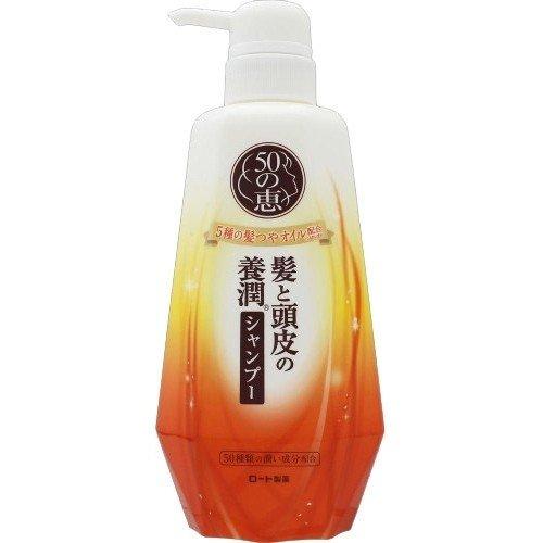 Rohto 50 Megumi Hair Scalp Conditioning Shampoo 400ml