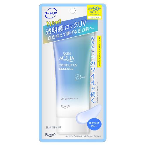 Rohto Skin Aqua Tone Up UV Essence Blue 70g