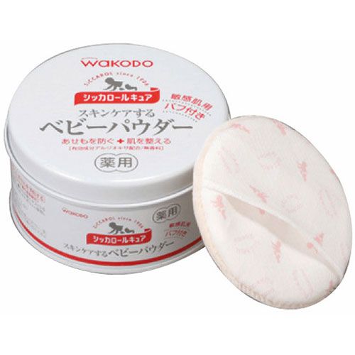 Wakodo Baby Medicated Powder 140g